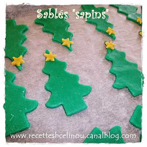 Sablés de Noël "Sapins"