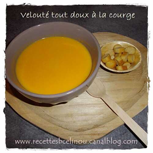 Velouté tout doux à la courge