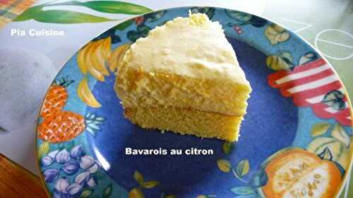 Bavavois au citron