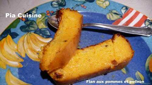 Flan aux pommes et potiron