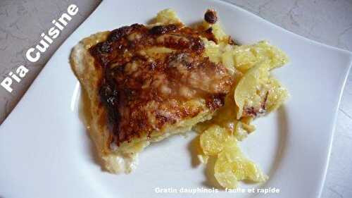 Gratin dauphinois   .. rapide et facile