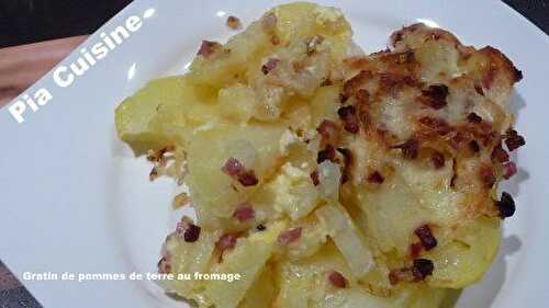 Gratin de pommes de terre au fromage -                         Pia Cuisine    