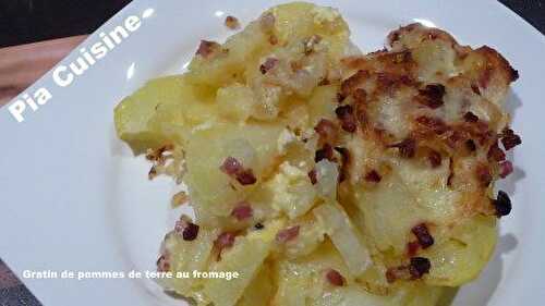 Gratin de pommes de terre au fromage