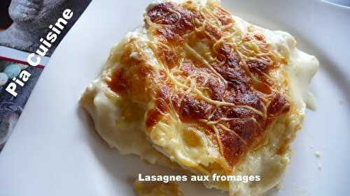 Lasagnes aux fromages ...
