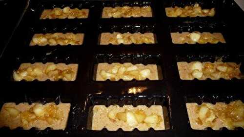Lingots pain d’épices et pommes caramélisées -                         Pia Cuisine    