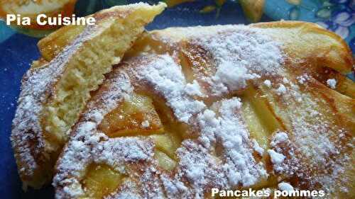 Pancakes... pommes ou banane rhum-raisins