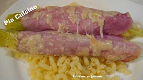 Poireaux au jambon