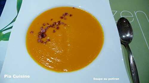 Soupe au potiron .... avec thermomix TM 31