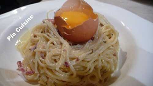 Spaghettis carbonara