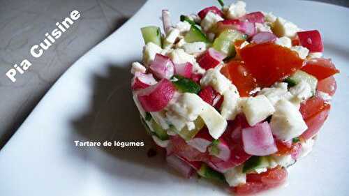 Tartare de crudités