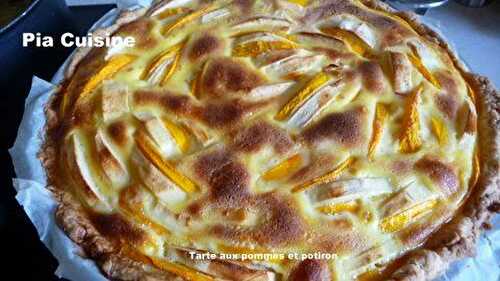 Tarte aux pommes et potiron