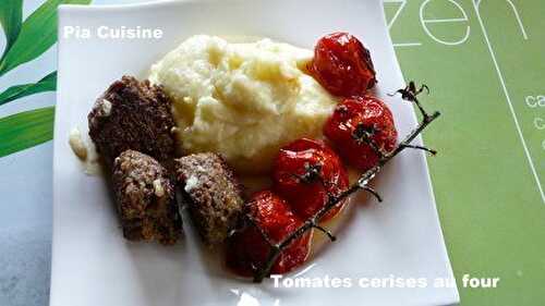 Tomates cerises au four