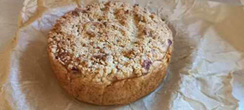 Tarte aux pommes crumble