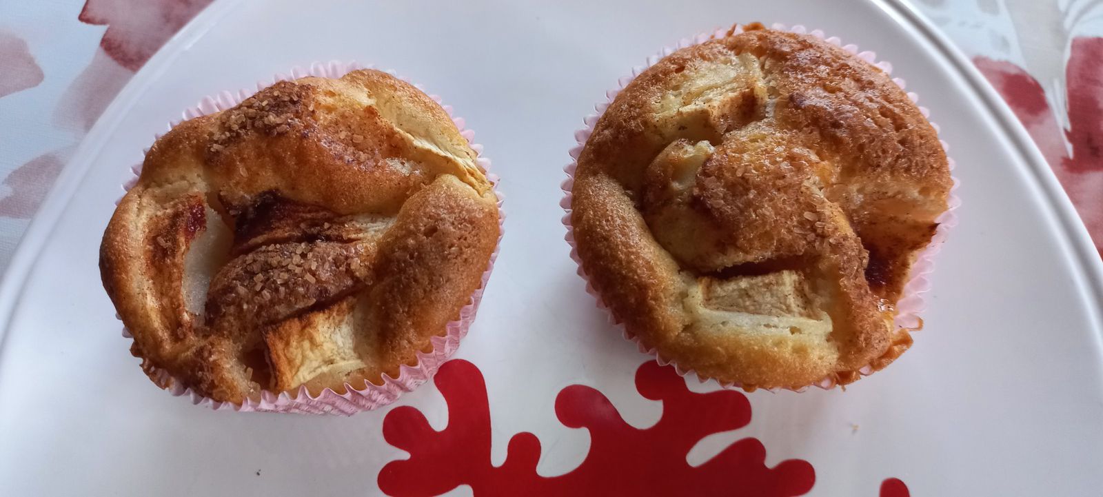 Muffins léger aux pommes  