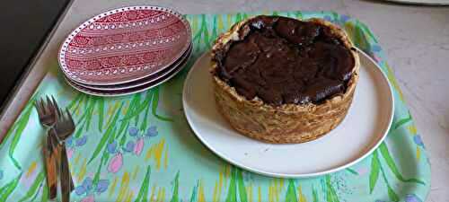 Flan pâtissier au chocolat