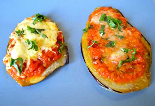 Aubergines gratinées à la sauce tomate "parmigiana di melanzane"