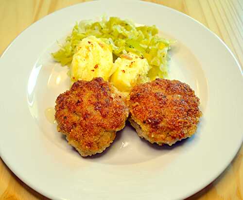 Boulettes de porc à la polonaise "kotlety mielone"