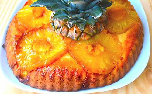 Gâteau à l’ananas renversé