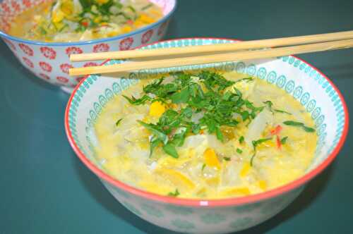 Soupe au chou chinois