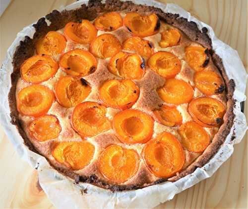 Tarte aux abricots et à la crème d’amande