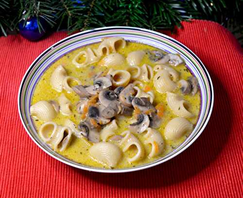 Soupe aux champignons « zupa grzybowa »