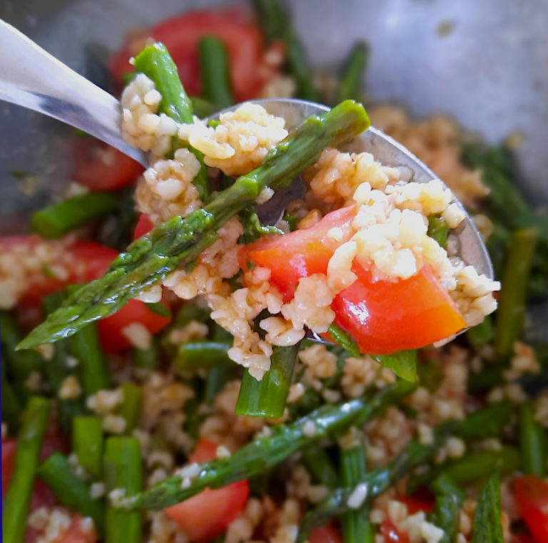 Salade d’asperges vertes