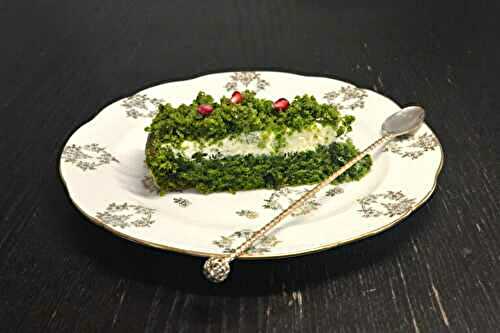 Leśny mech, gâteau aux épinards