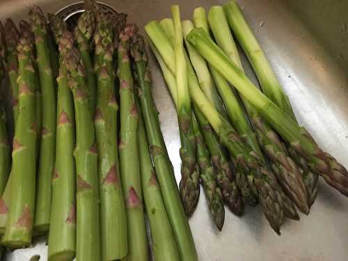 Asperges au four