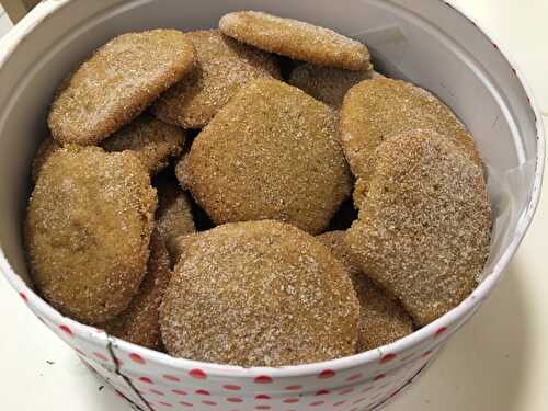 Biscuits au sucre et à la cannelle