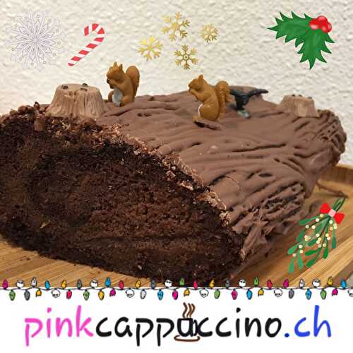 Bûche de Noël au Chocolat 