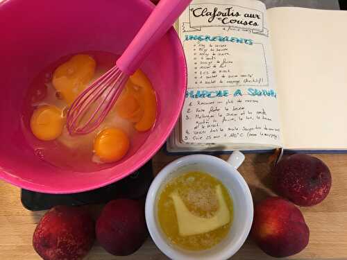 Clafoutis aux nectarines 