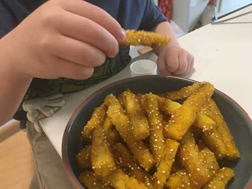 Frites de polenta et quinoa