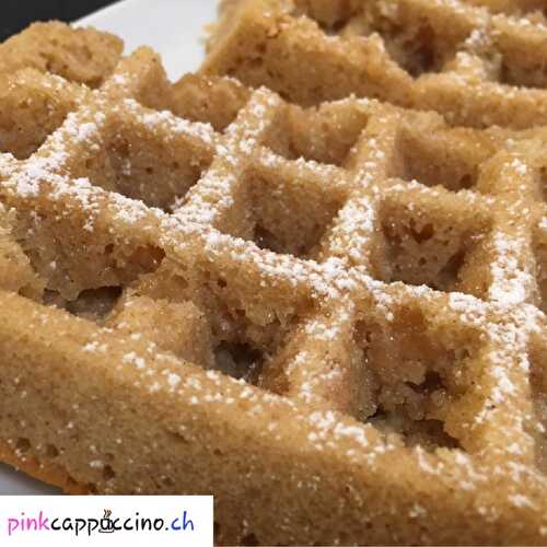 Gaufres à la compote épicée 