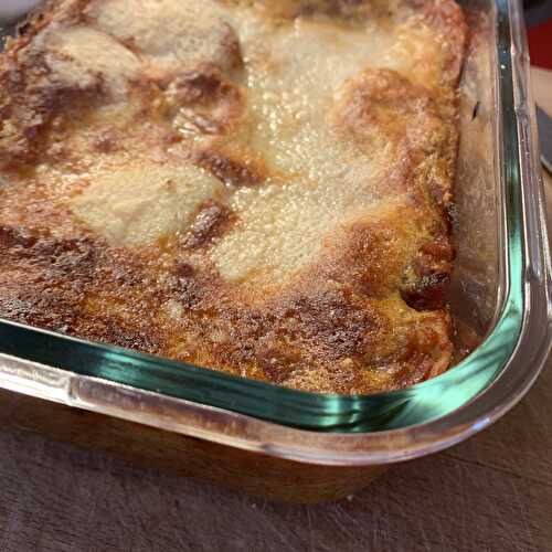 Lasagnes aux aubergines