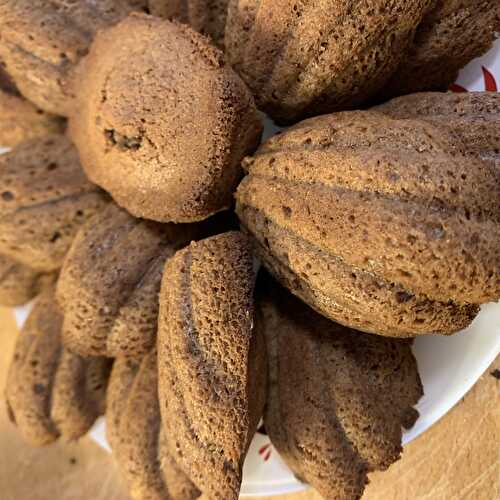 Madeleines au sucre de coco