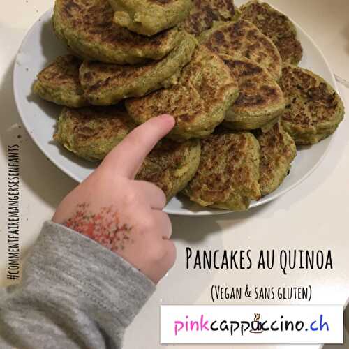 Pancakes salés au quinoa (sans gluten)