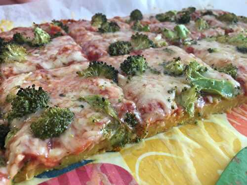 Pizza sans gluten 