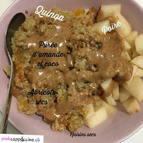 Quinoa aux fruits 