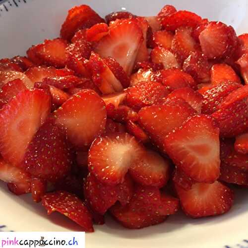 Salade de fraises