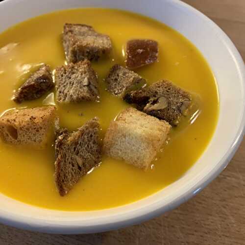 Soupe de courge