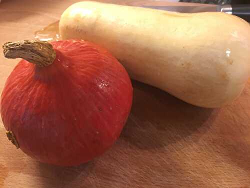 Soupe de courges (vegan)