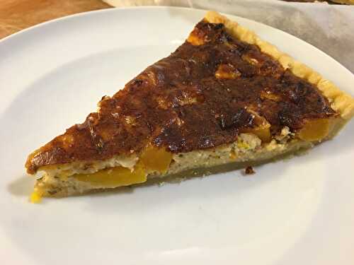 Tarte à la courge salée 