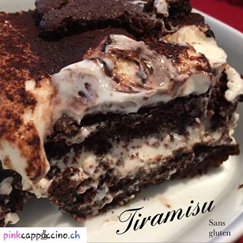 Tiramisu sans gluten