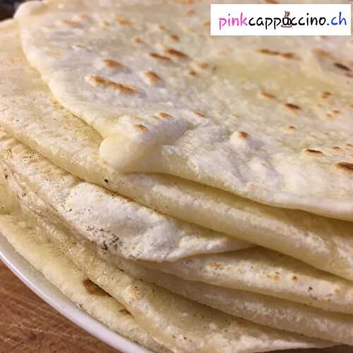 Tortillas de blé (vegan)