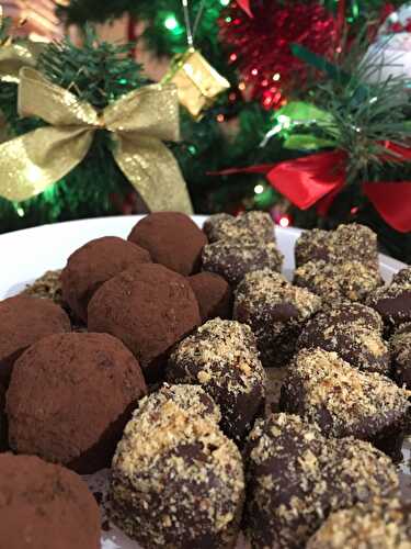 Truffes au chocolat