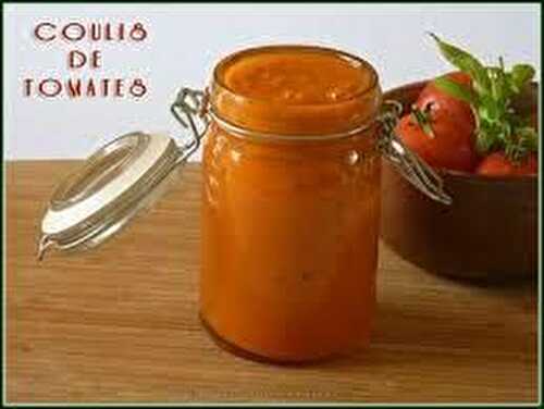 Coulis de tomates