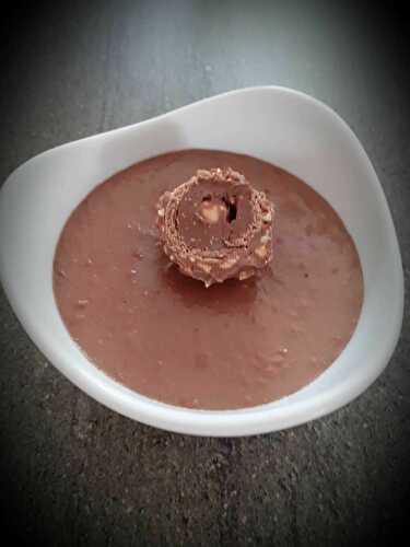 Crème au Ferrero rocher