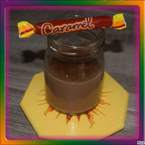 Crème chocolat et caramel