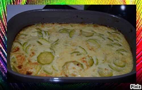 Flan de courgettes