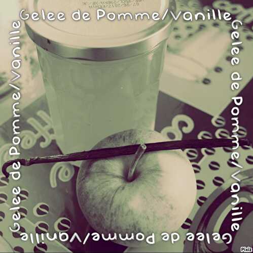 Gelée de Pommes/Vanille